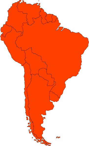 mapa latinoamerica
