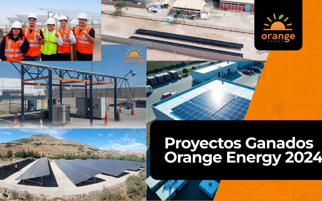 Proyectos Fotovoltaicos y almacenamiento BESS Orange Energy 2024